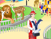 Set-von-storage-und-dekoration-in-einem-zoo