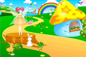 Decoration-game-in-a-fairy-garden