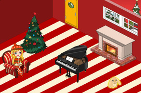 Decorado-em-uma-sala-de-jogos-com-uma-arvore-de-natal